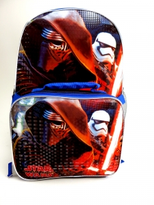 STARWARS Episode 7                         LARGE BACKPACK W/ LUNCH